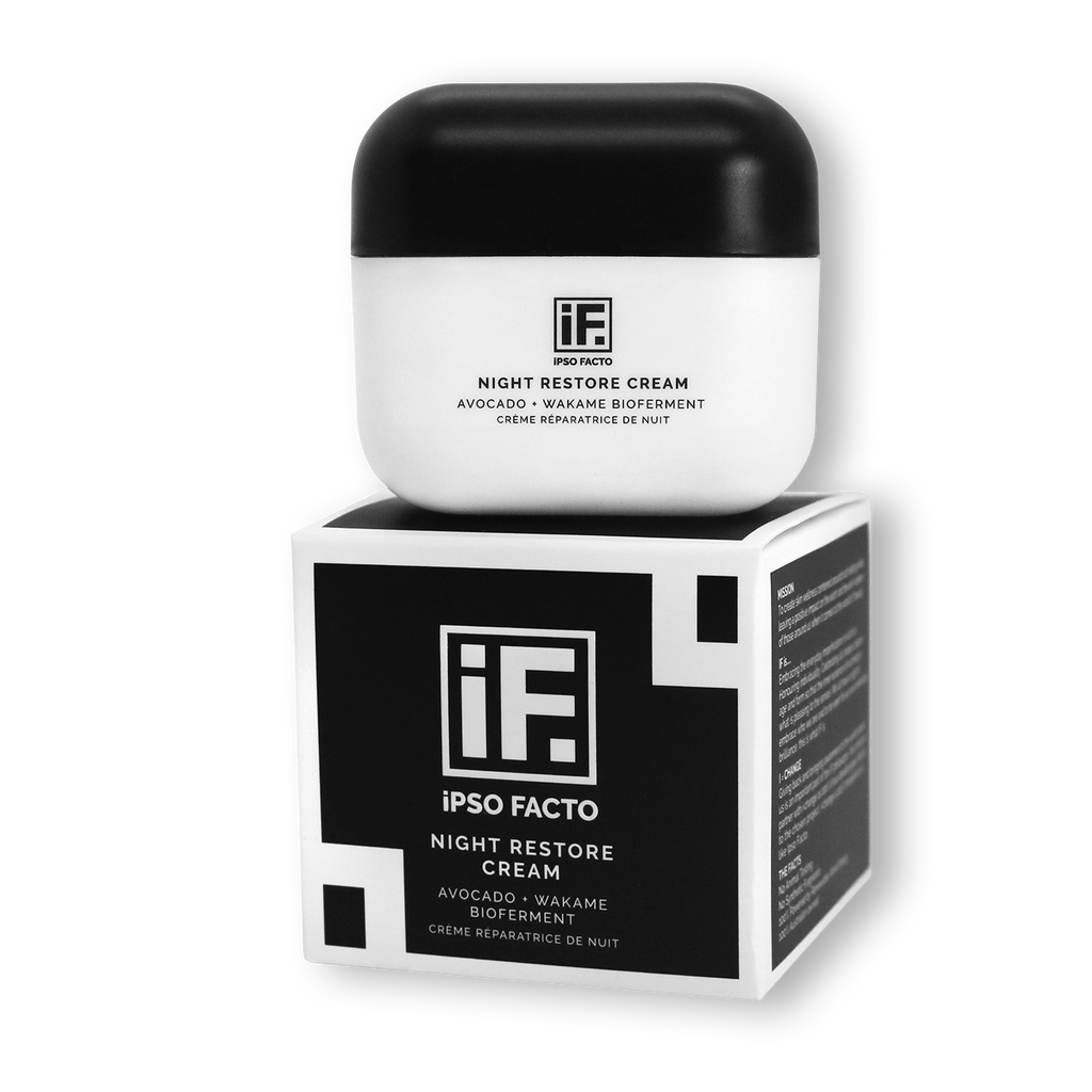 Night Restore Cream Avocado + Wakame Bioferment.           #Updated Formula now including Ceramide Complex# IF Beauty Australia