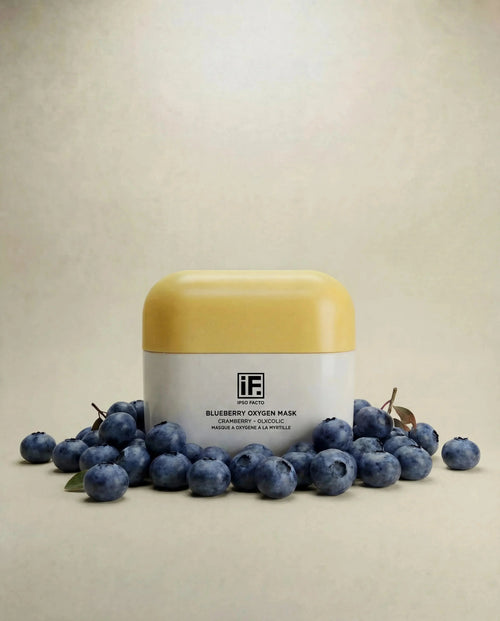 Blueberry Oxygen Mask Cranberry + Glycolic - IF Beauty Australia