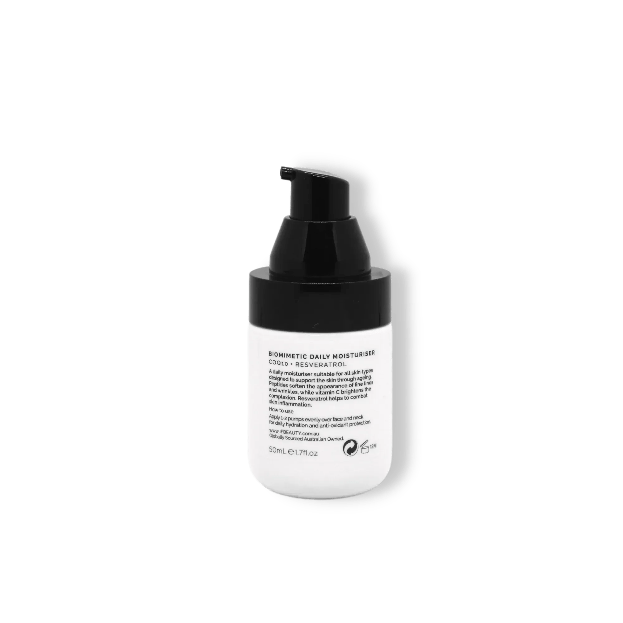 Biomimetic Daily Moisturiser CoQ10 + Resveratrol - IF Beauty Australia
