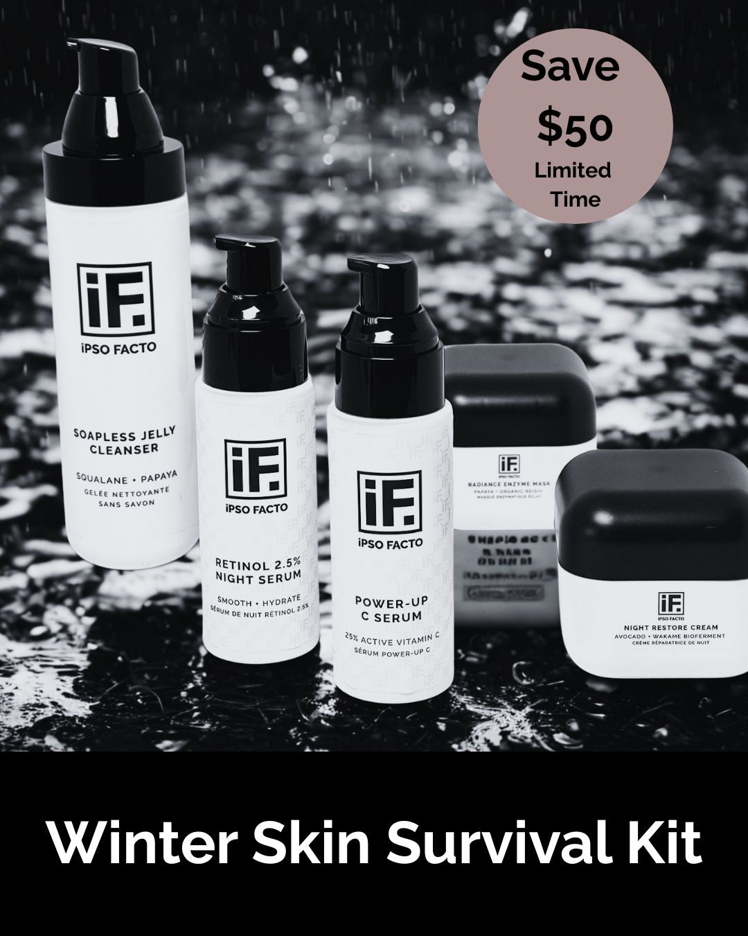 Winter Skin Survival Kit for 45+ IF Beauty Australia